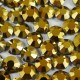 Klijais klijuojami kristalai „Gold Hematite“ SS30